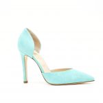 Virago Aqua Green Italian d’Orsay Stiletto Pumps – Made in Italy