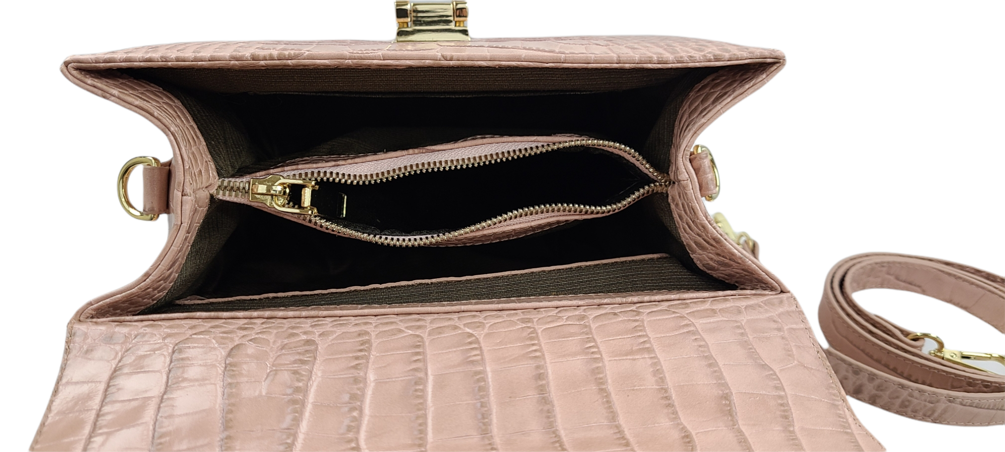 Women’s Satchels Handbag Millennial Pink Women Top Handle ,Crossbody Large bag, Millennial Pink - Image 4